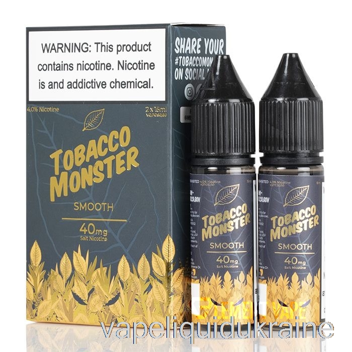 Vape Ukraine Smooth - Tobacco Monster Salts - 30mL 48mg